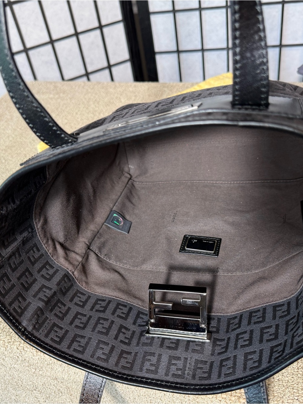Fendi Zucca Canvas Tote Bag - Picture 10 of 14